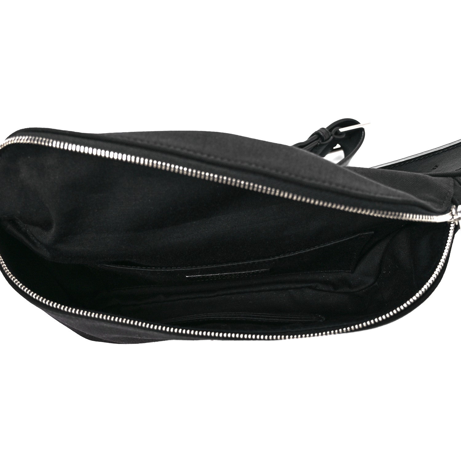 Saint Laurent Canvas Monogram Belt Bag Black 6 of 12