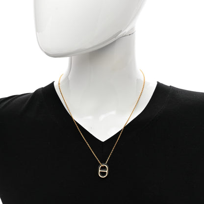 Hermes Swift O'Maillon Pendant Necklace Bleu Navy 2 of 6