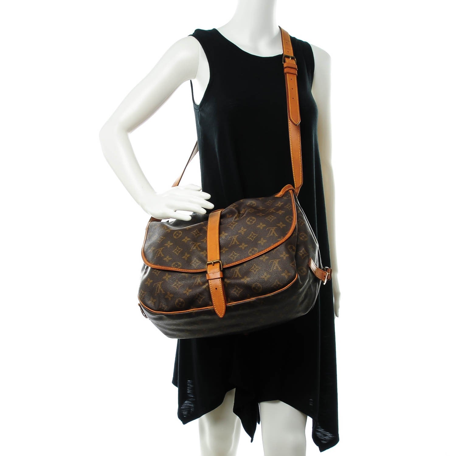 Louis Vuitton Monogram Saumur 35 2 of 10