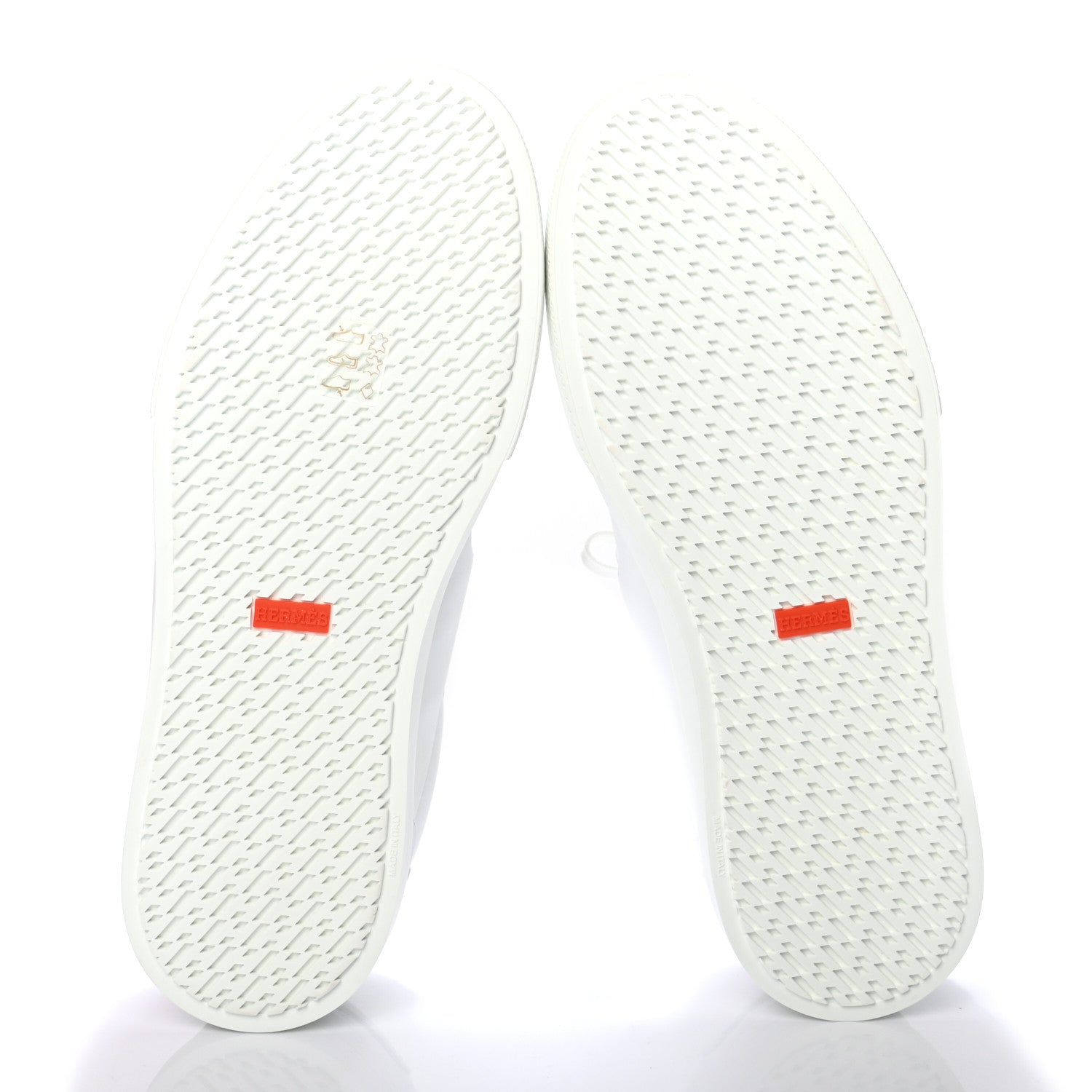 Hermes Calfskin Mens Day Sneakers 45 White 5 of 8