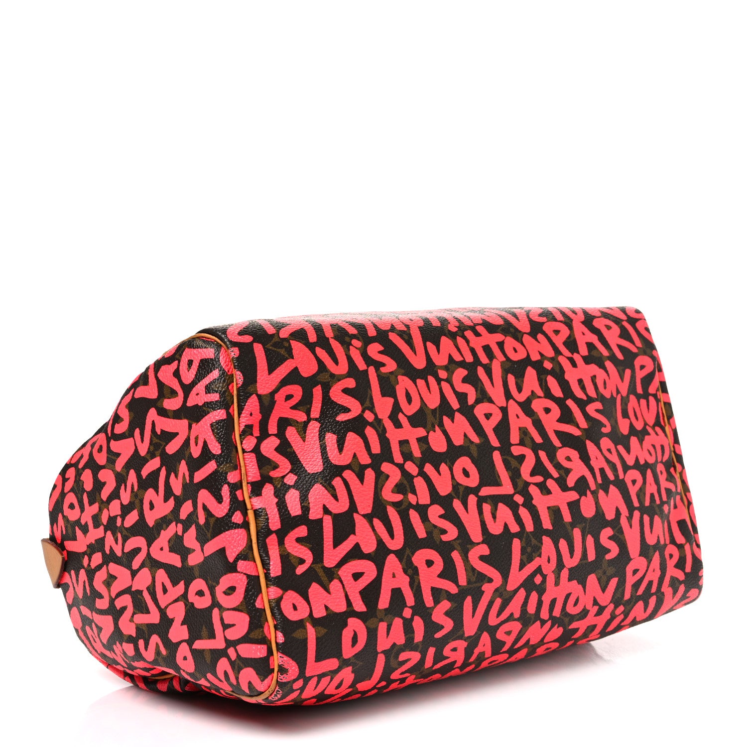 Louis Vuitton Monogram Graffiti Speedy 30 Fuchsia 4 of 10