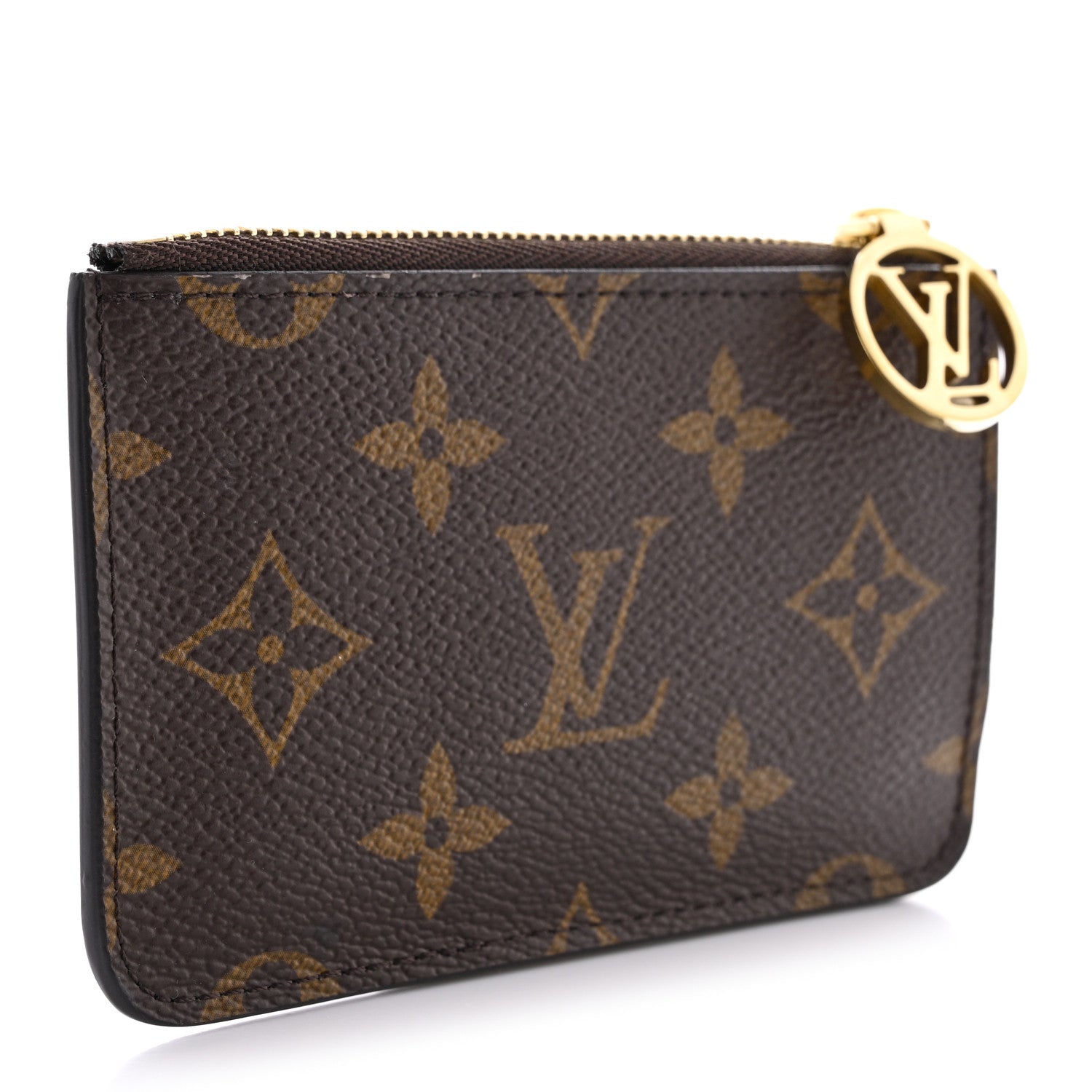 Louis Vuitton Monogram Zipped Romy Card Holder Bubble Tea 3 of 8
