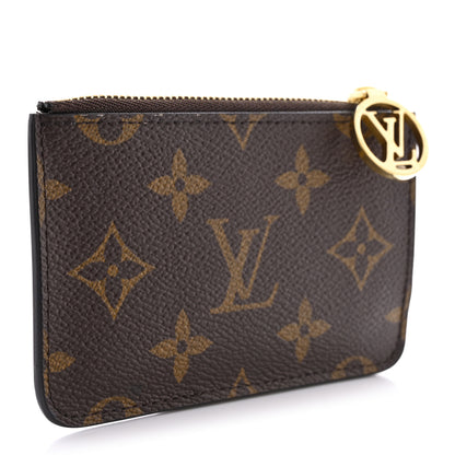 Louis Vuitton Monogram Zipped Romy Card Holder Bubble Tea 3 of 8