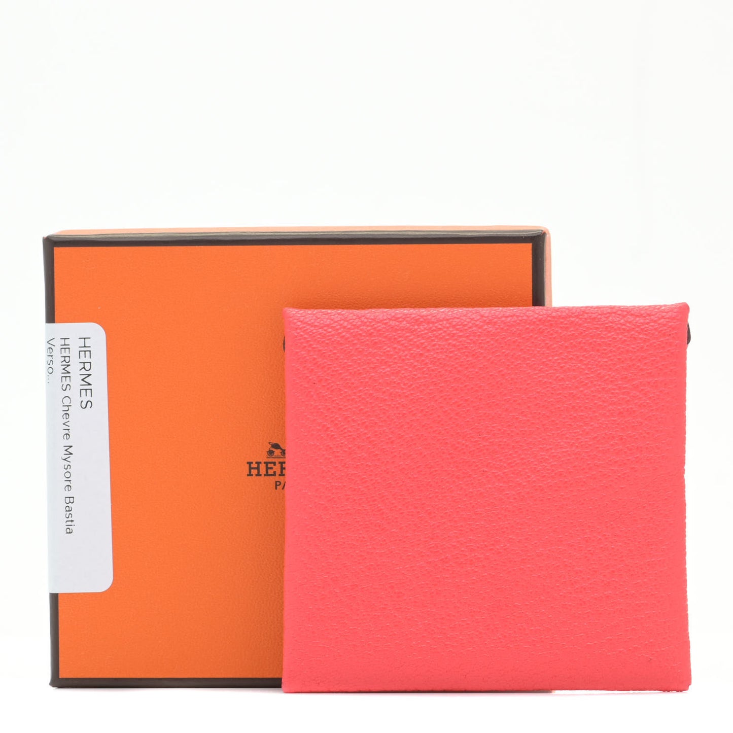 Chevre Mysore Bastia Verso Coin Purse Rose Texas Quebracho