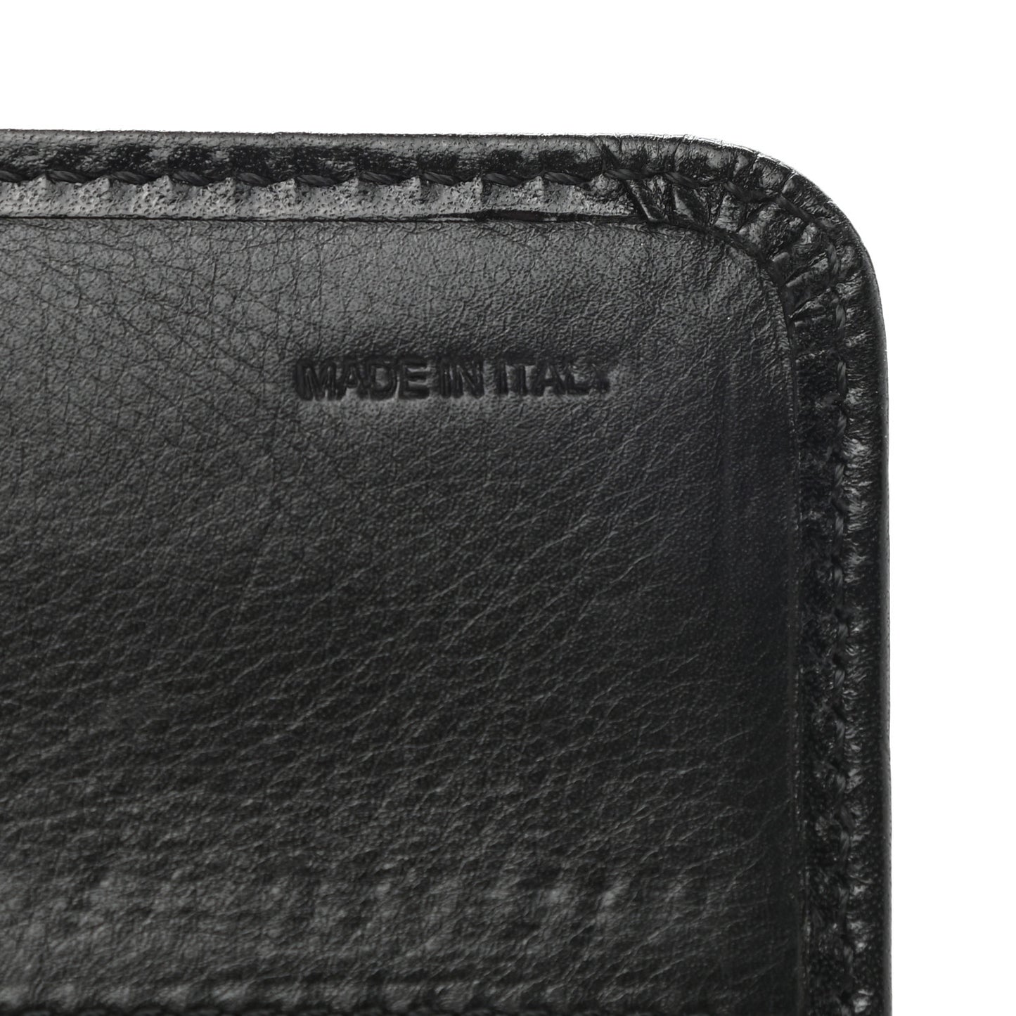 House Check Bridle Calfskin Penrose Continental Wallet Black