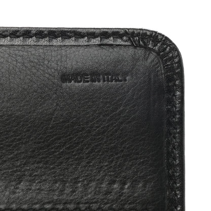 Burberry House Check Bridle Calfskin Penrose Continental Wallet Black 7 of 10
