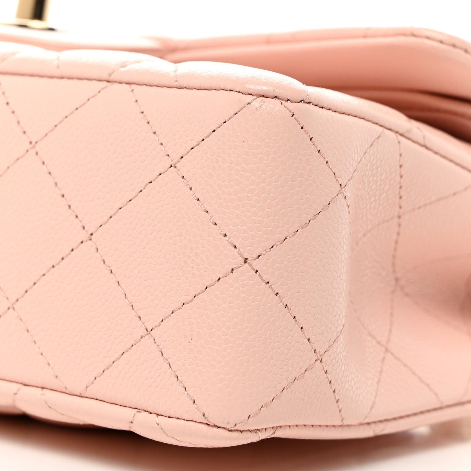 Chanel Caviar Quilted Small Double Flap Pink 10 of 11