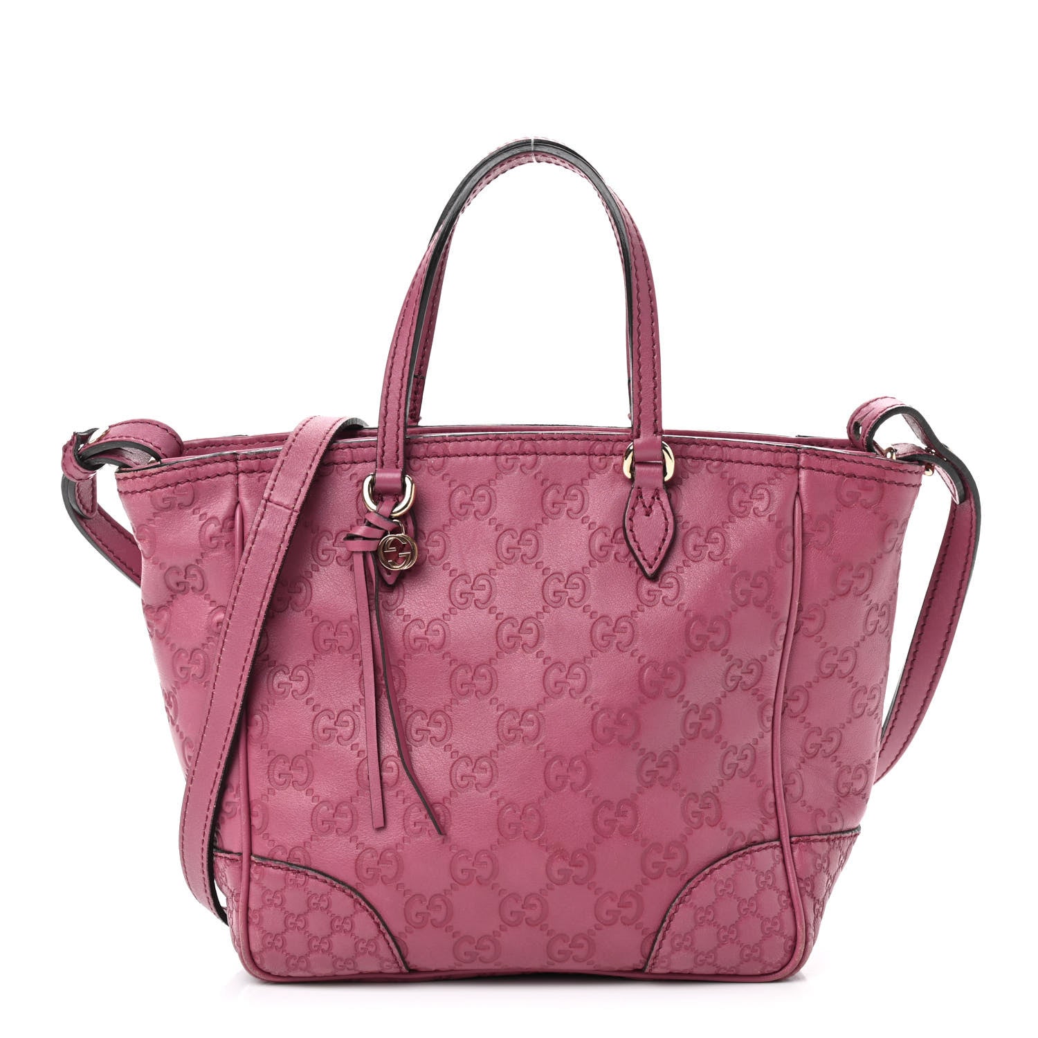 Gucci Guccissima Mini Bree Top Handle Bag Peonia Flower 1 of 14