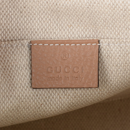 Gucci Pebbled Calfskin Small Soho Disco Bag Rose Beige 6 of 7