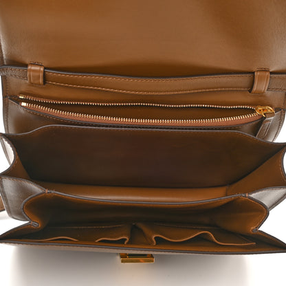 Celine Box Calfskin Medium Classic Box Flap Bag Camel 5 of 8