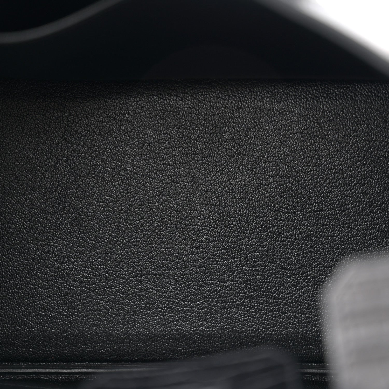 Hermes Togo Matte Alligator Birkin Touch 25 Black 5 of 11