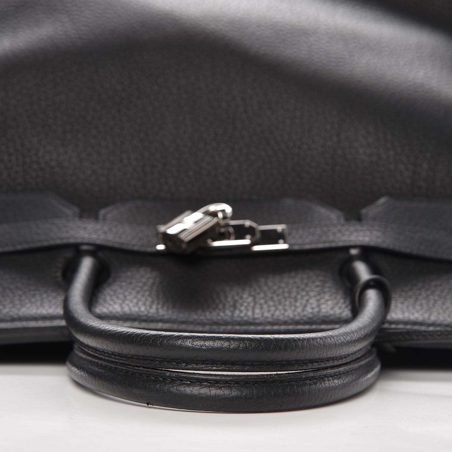 Hermes Taurillon Clemence Birkin 40 Black 15 of 36