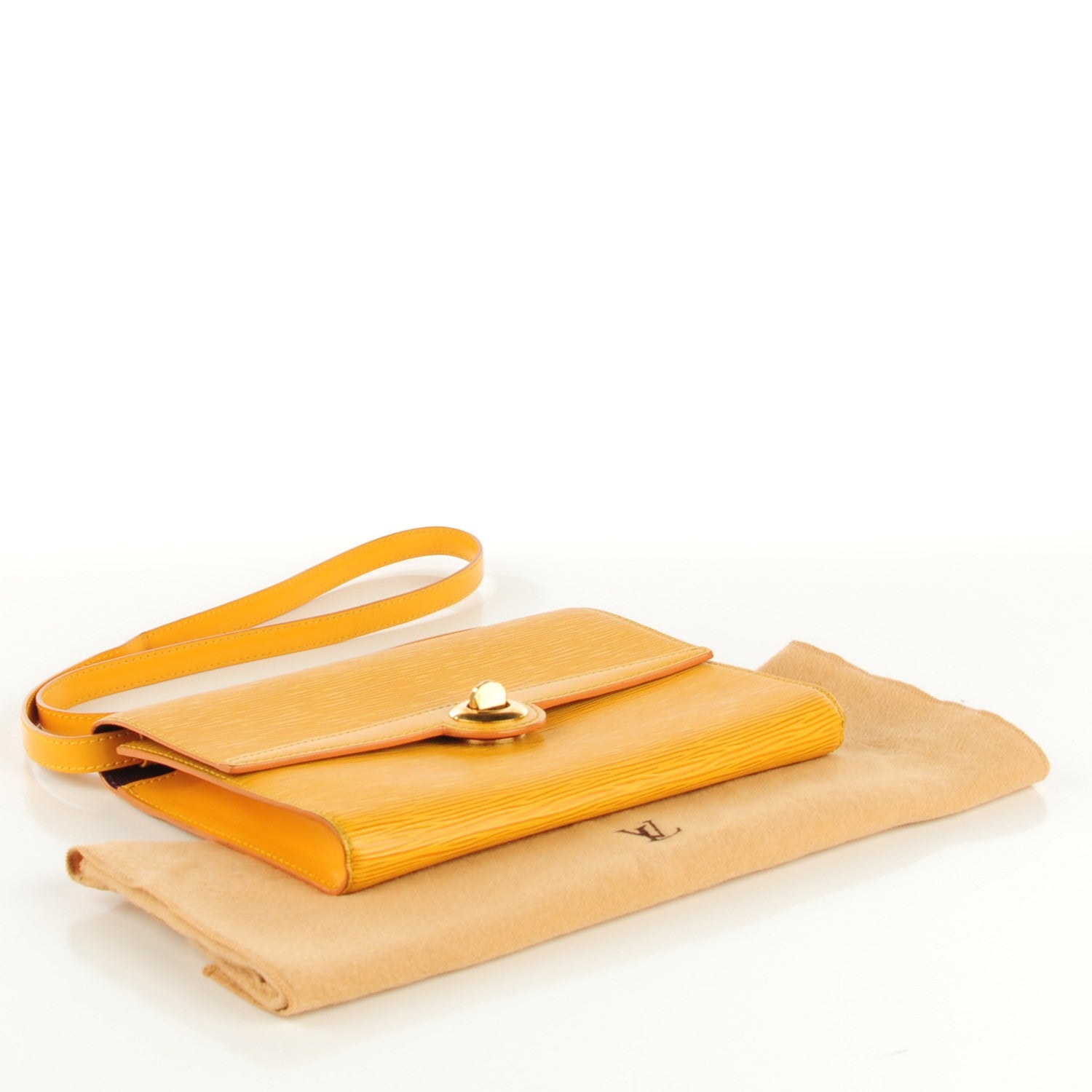 Louis Vuitton Epi Arche Pochette Yellow 4 of 7