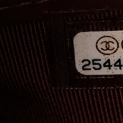 Chanel Caviar Quilted Large Gusset Zip Around Wallet Black 8 of 10