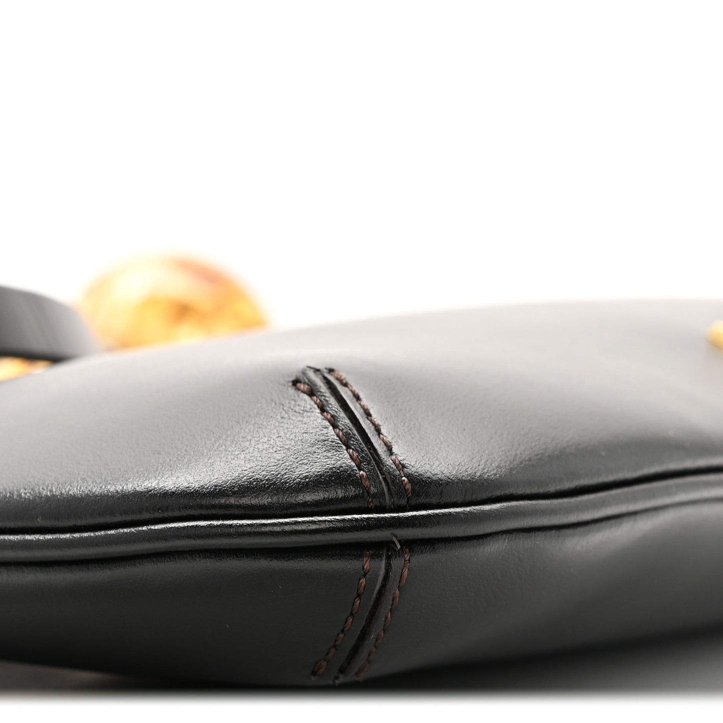 Smooth Calfskin Le Bisou Perle Black