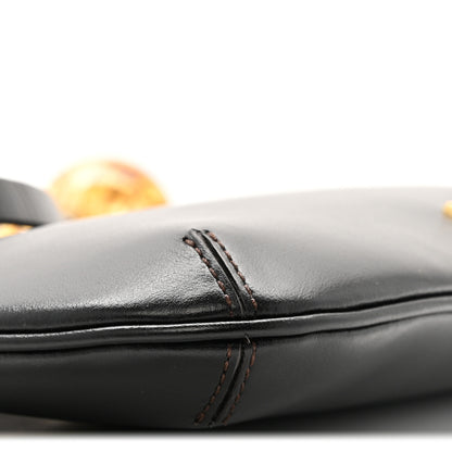 Jacquemus Smooth Calfskin Le Bisou Perle Black 9 of 12