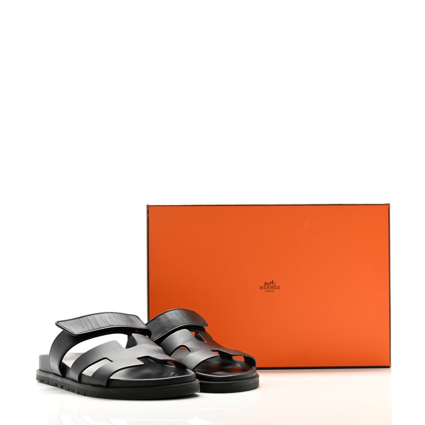 Calfskin Womens Chypre Sandals 36 Black