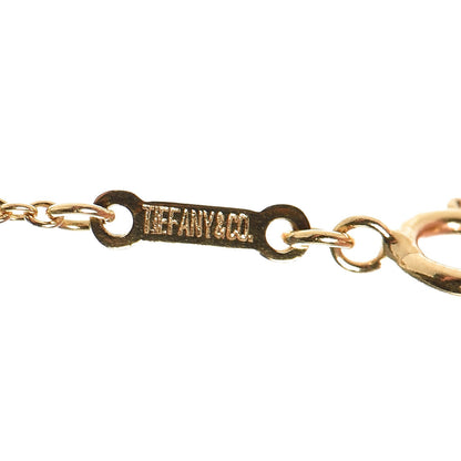 Tiffany 18K Yellow Gold Elsa Peretti 3 Open Heart Station Necklace 9 of 9