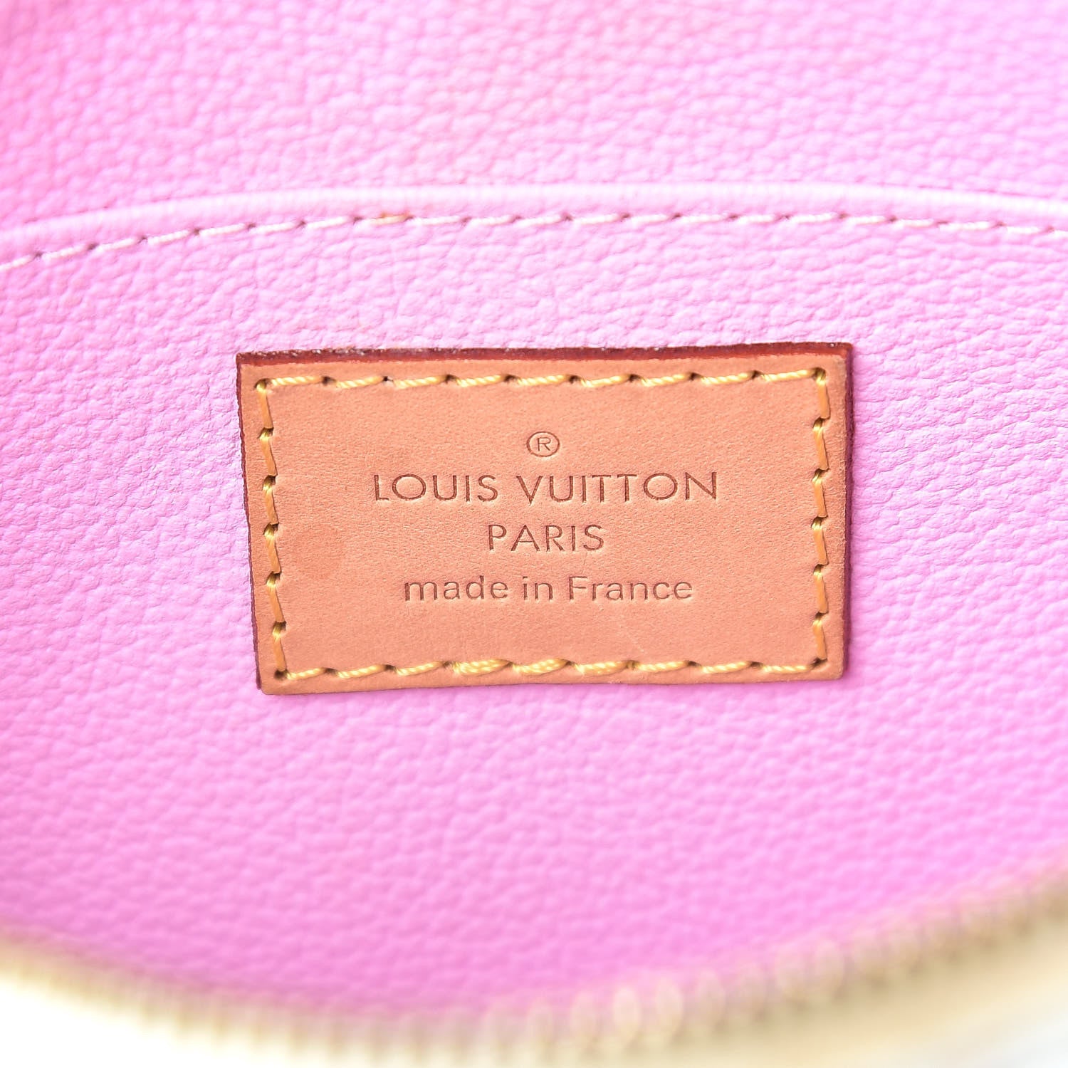Louis Vuitton Monogram Multicolor Cosmetic Pouch White Litchi 6 of 10