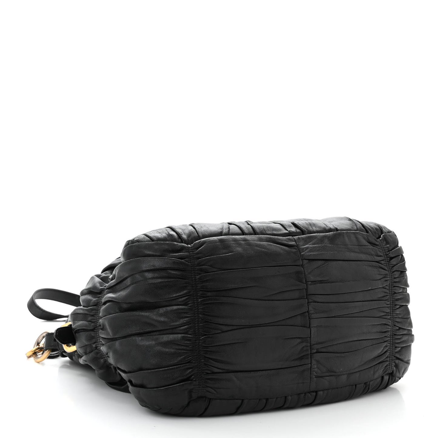 Nappa Gaufre Tote Black