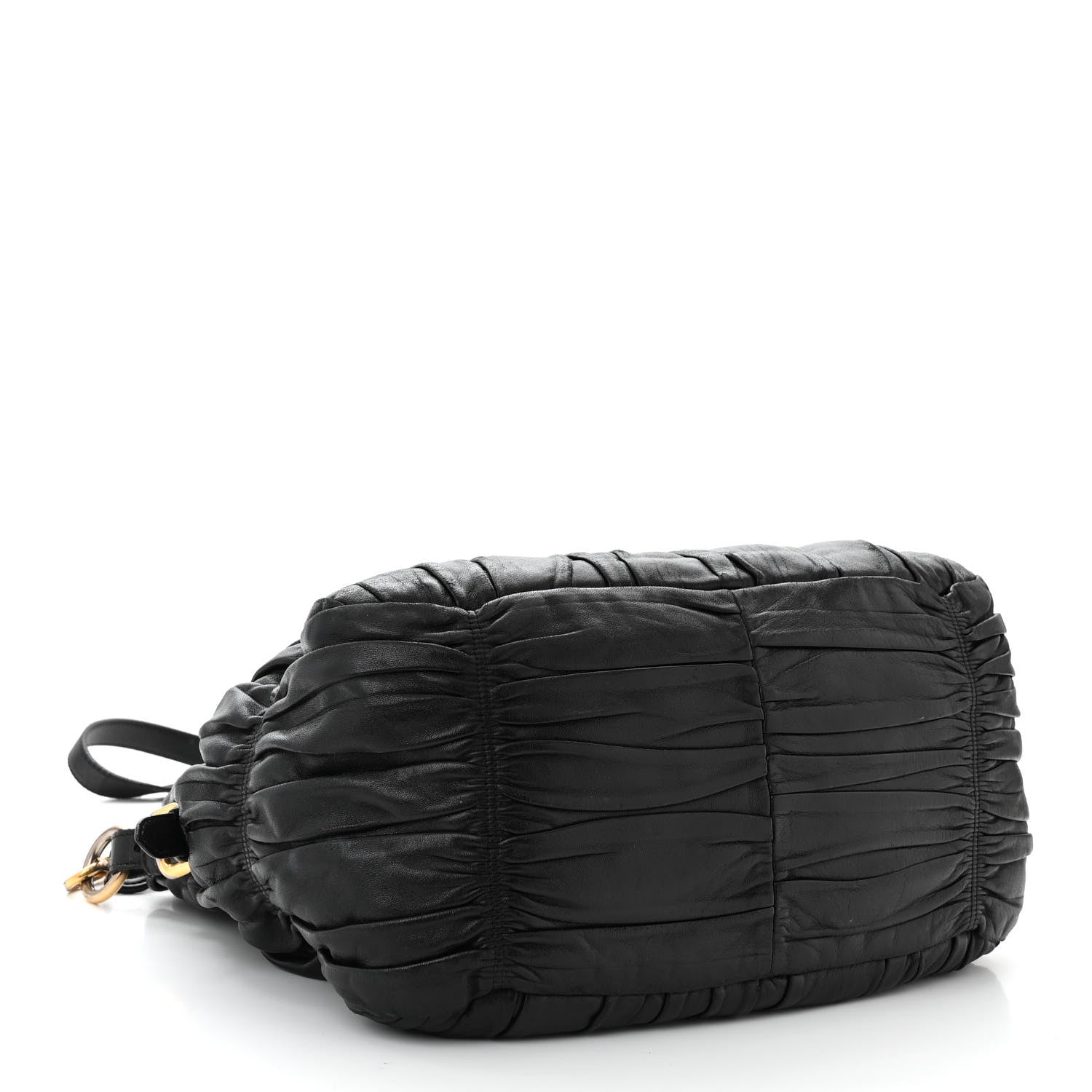 Prada Nappa Gaufre Tote Black 4 of 12