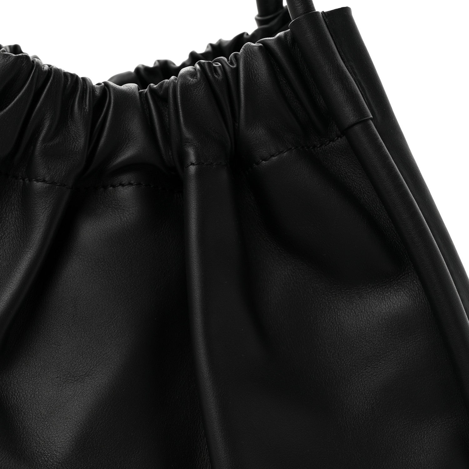 Proenza Schouler Calfskin XL Ruched Tote Black 8 of 10