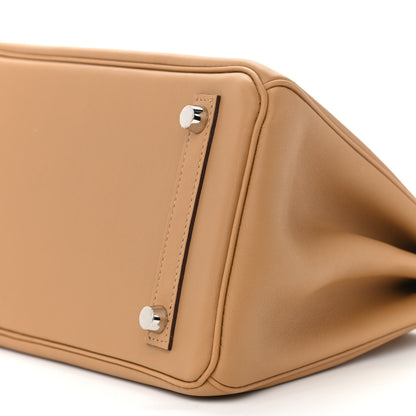 Hermes Swift In & Out Birkin 25 Biscuit 10 of 12