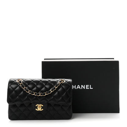 Chanel Caviar Quilted Small Double Flap Black 11 of 11