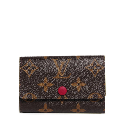 Louis Vuitton Monogram 6 Key Multicles Holder Fuchsia 1 of 8