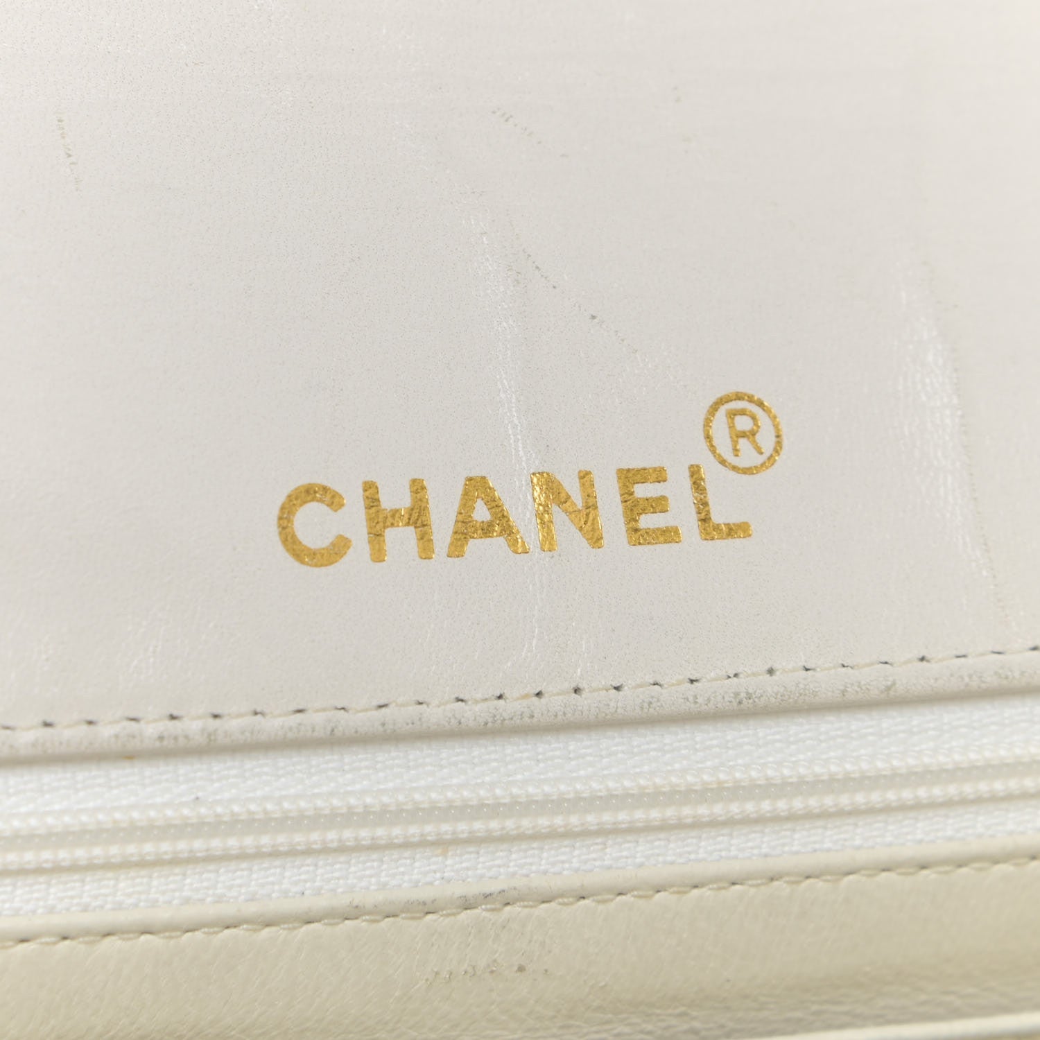 Chanel Lambskin Quilted Medium Single Flap White 7 of 23