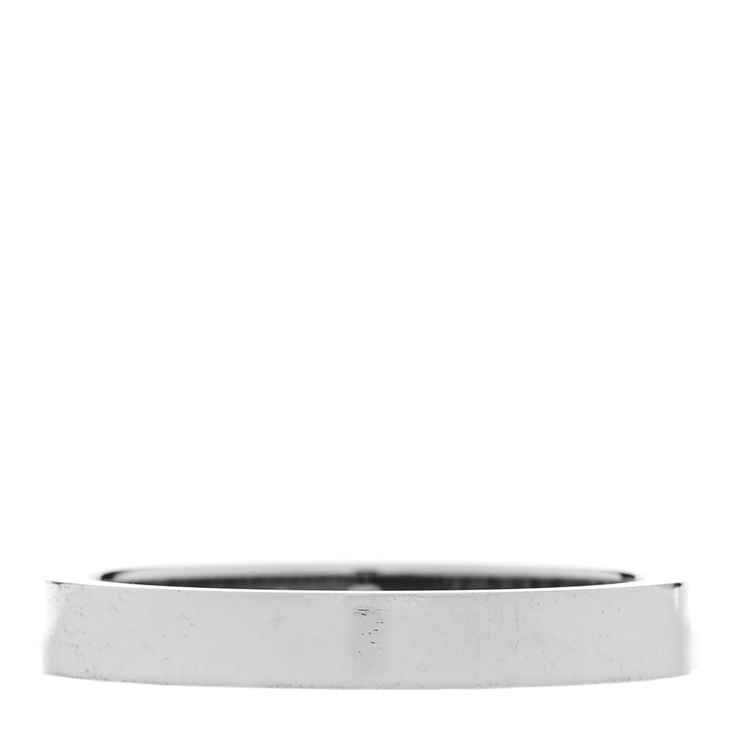 Platinum Diamond 3mm C De Cartier Wedding Band Ring 56 7.5