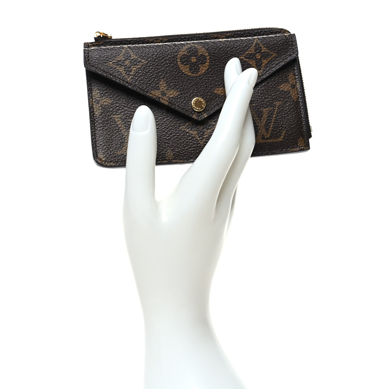 Louis Vuitton Monogram Recto Verso Card Holder Black 2 of 8