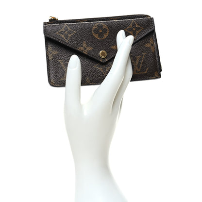 Louis Vuitton Monogram Recto Verso Card Holder Black 2 of 8