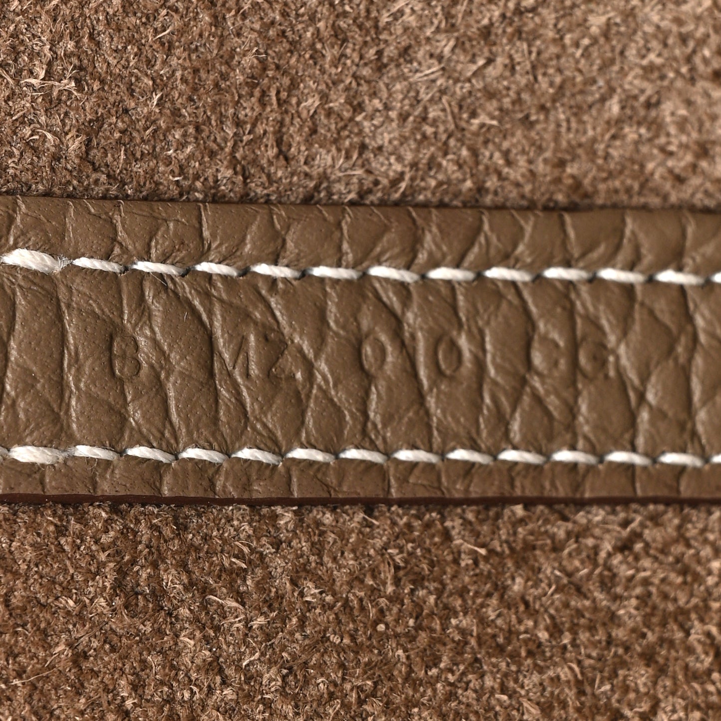 Taurillon Clemence Picotin Lock 22 MM Etoupe