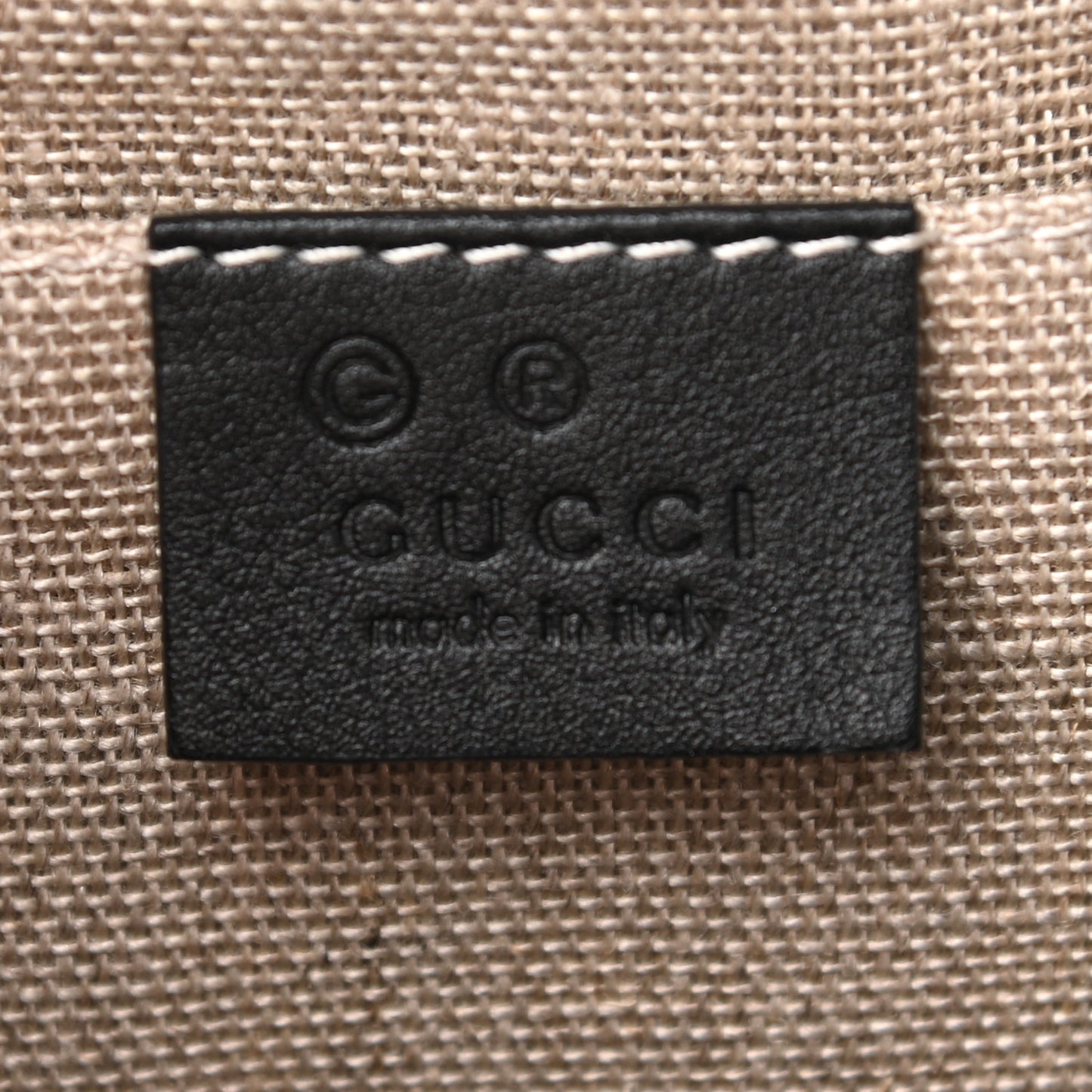 Microguccissima Mini Bree Messenger Bag Black