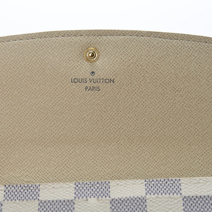 Louis Vuitton Damier Azur Emilie Wallet 6 of 7