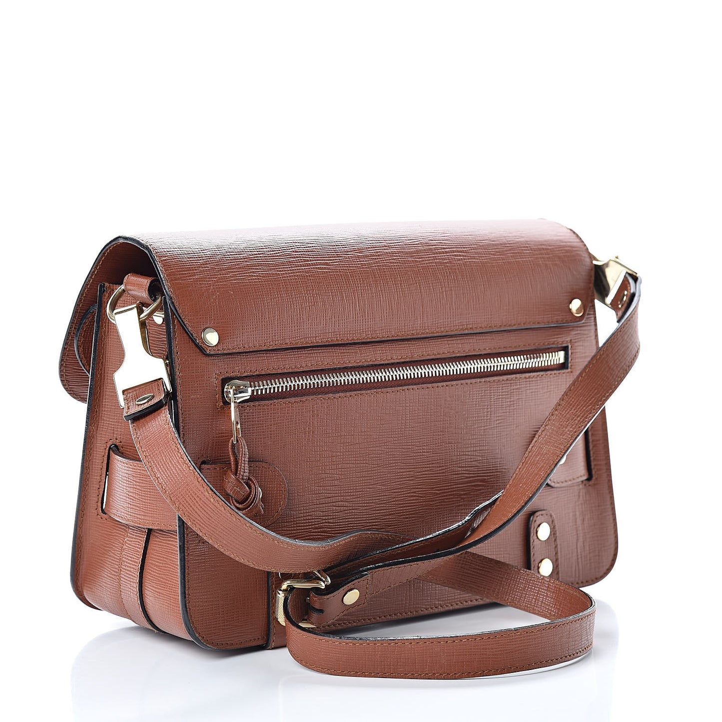Linosa Calfskin PS11 Classic Shoulder Bag Nice Tan