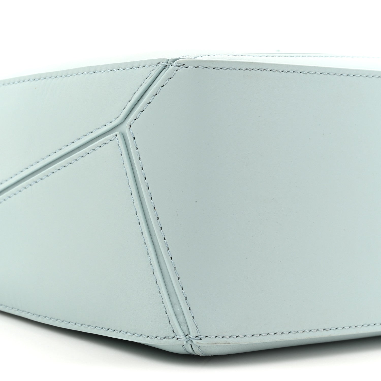 Loewe Calfskin Small Puzzle Bag Aquamarine 9 of 11