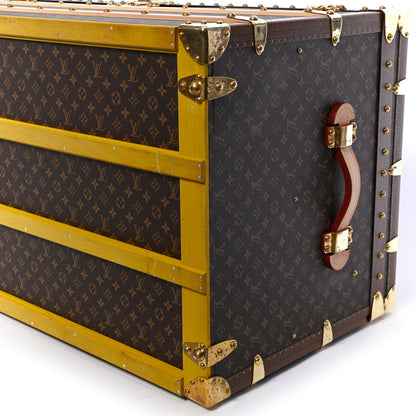 Louis Vuitton Monogram Malle Courrier Lozine Trunk 110 9 of 12