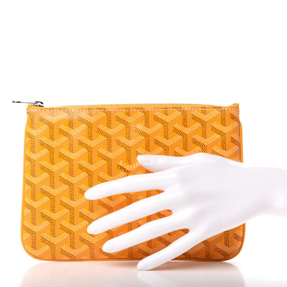 Goyard Goyardine Senat Pochette PM Yellow 2 of 6