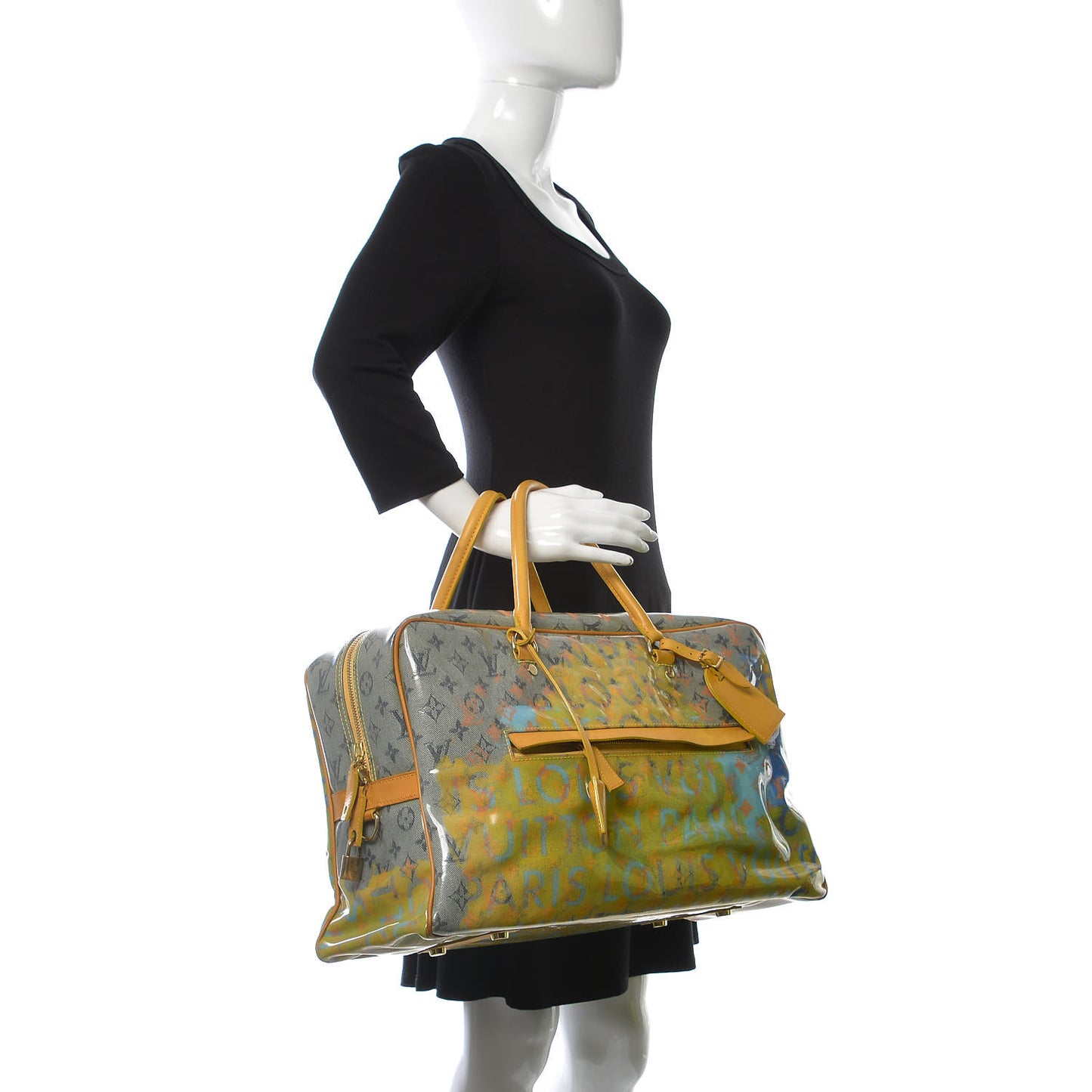 Monogram Pulp Defile Weekender GM Yellow