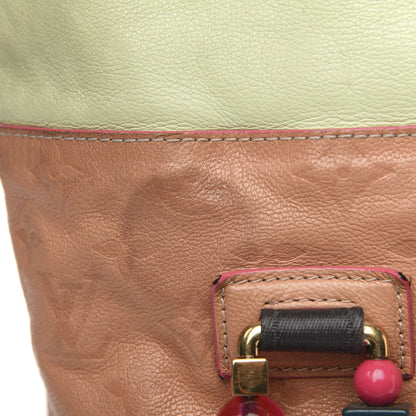 Louis Vuitton Monogram Goatskin Underground Duffle Bag Rose 12 of 15