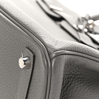 Hermes Togo Birkin 30 Etain 10 of 13