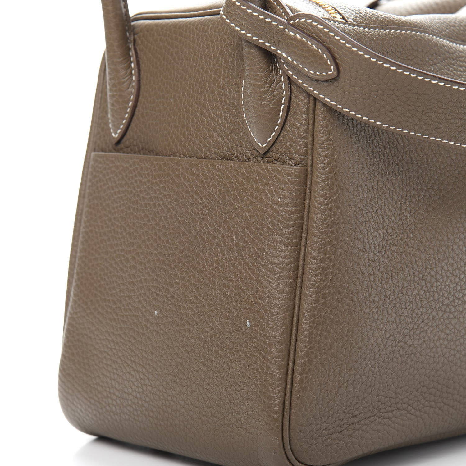 Hermes Taurillon Clemence Lindy 30 Etoupe 9 of 13