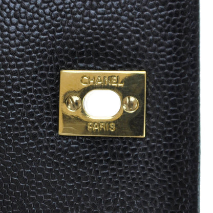 Chanel Caviar Flap Bag Black 8 of 9
