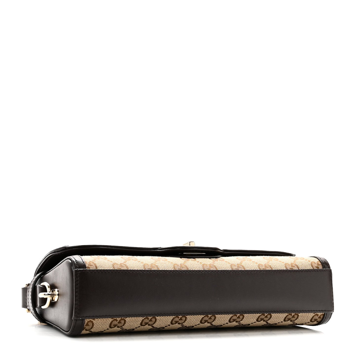 Monogram Medium Luce Shoulder Bag Beige Ebony