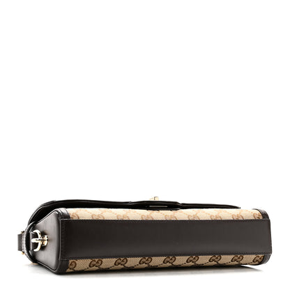 Gucci Monogram Medium Luce Shoulder Bag Beige Ebony 3 of 9