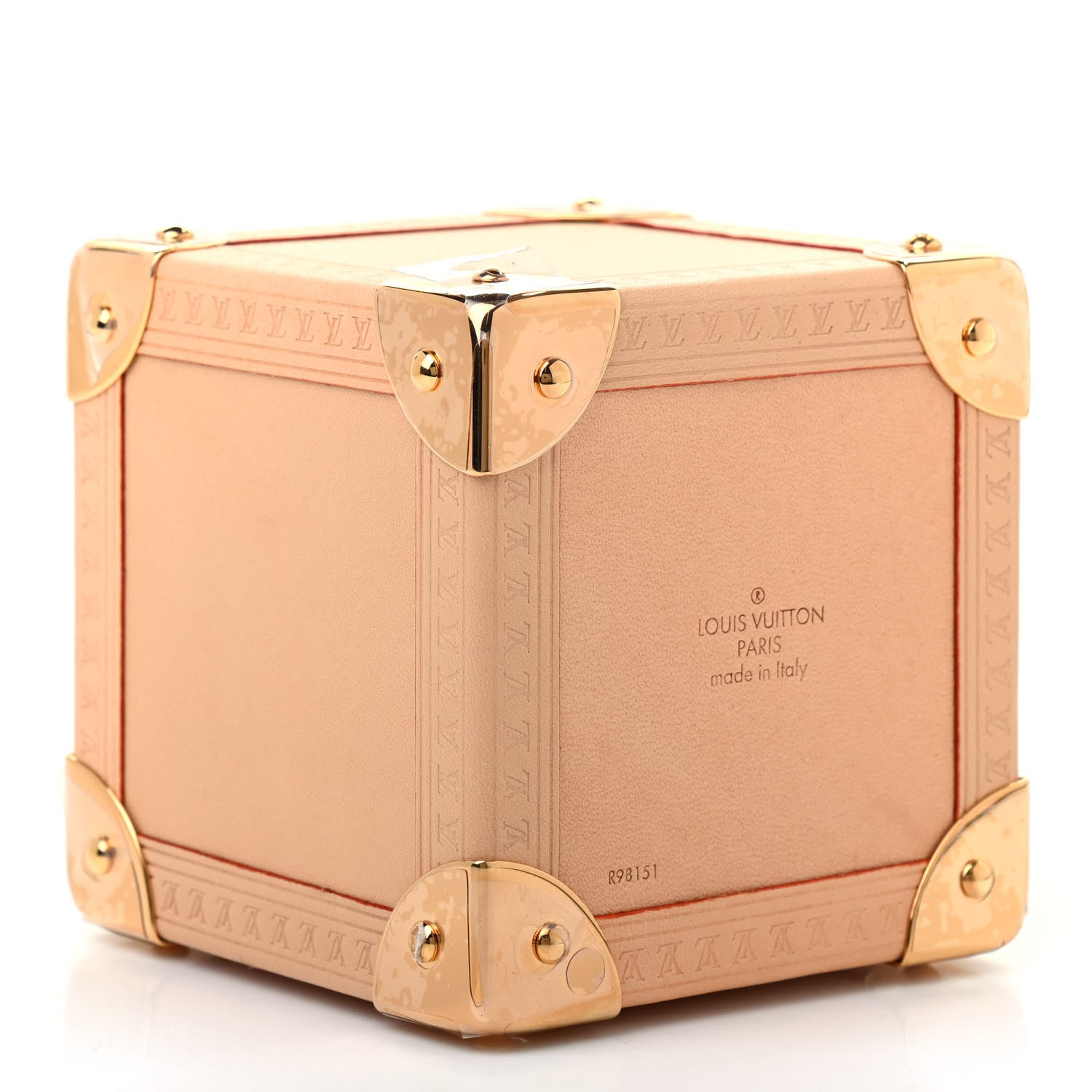 Louis Vuitton Vachetta Cube Paperweight 2 of 3