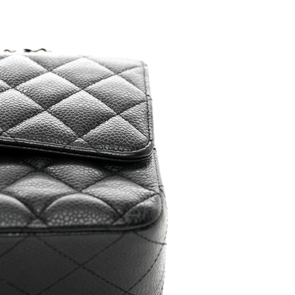 Chanel Caviar Quilted Medium Double Flap Black 11 of 11