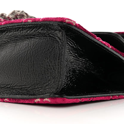 Gucci Velvet Skipper Crystal GG Monogram Small Dionysus Shoulder Bag Red Cipria Black Black Diamond 11 of 16